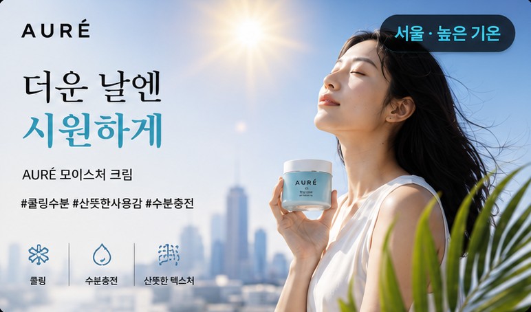 높은 기온 지역 다이나믹 CTV 광고 소재
